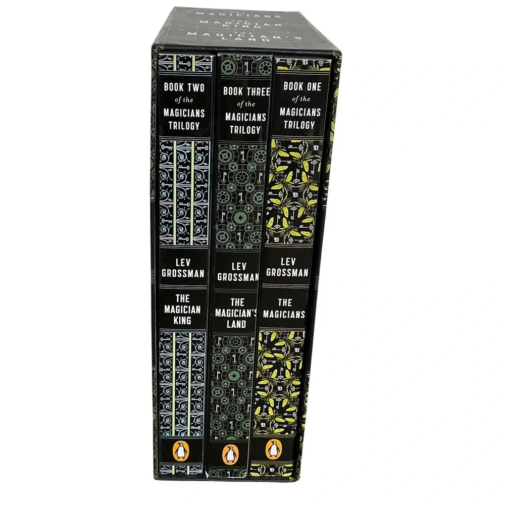 Lev Grossman The Magicians Trilogy Box‎ Set Books 1 2 3 Hardcover Penguin